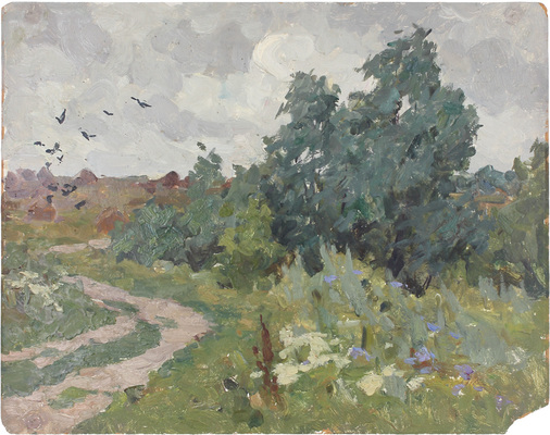 Рыбченкова Лора Борисовна. Ветреный день. Тризново